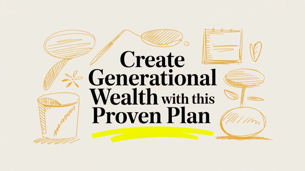 Create Generational Wealth with This Proven Plan