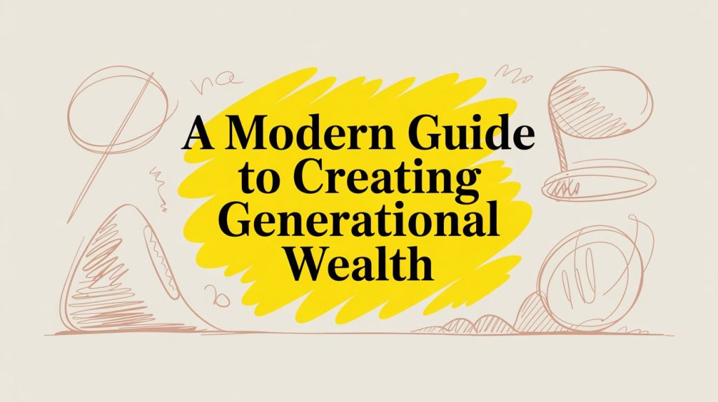 A Modern Guide to Creating Generational Wealth