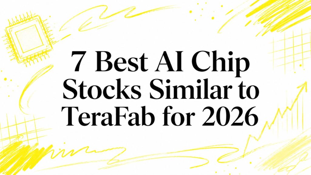 7 Best AI Chip Stocks Similar to TeraFab for 2026
