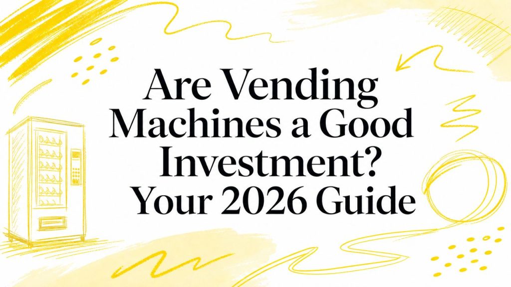 Are Vending Machines a Good Investment? Your 2026 Guide