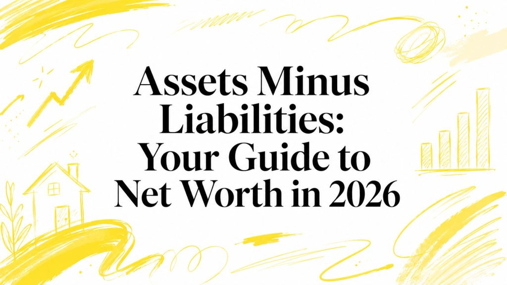 Assets Minus Liabilities: Your Guide to Net Worth in 2026