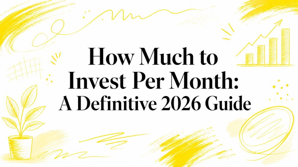 How Much to Invest Per Month: A Definitive 2026 Guide
