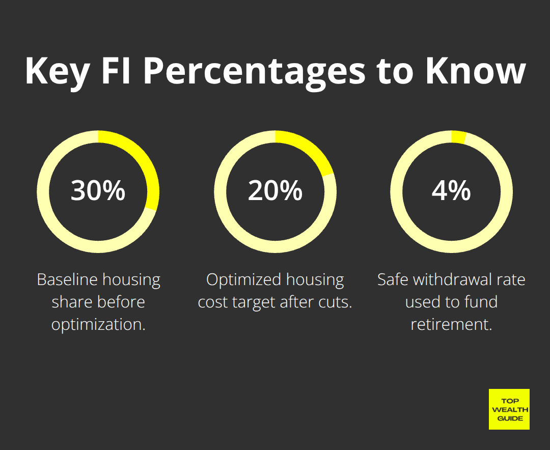 Core percentages for budgeting and withdrawal rates