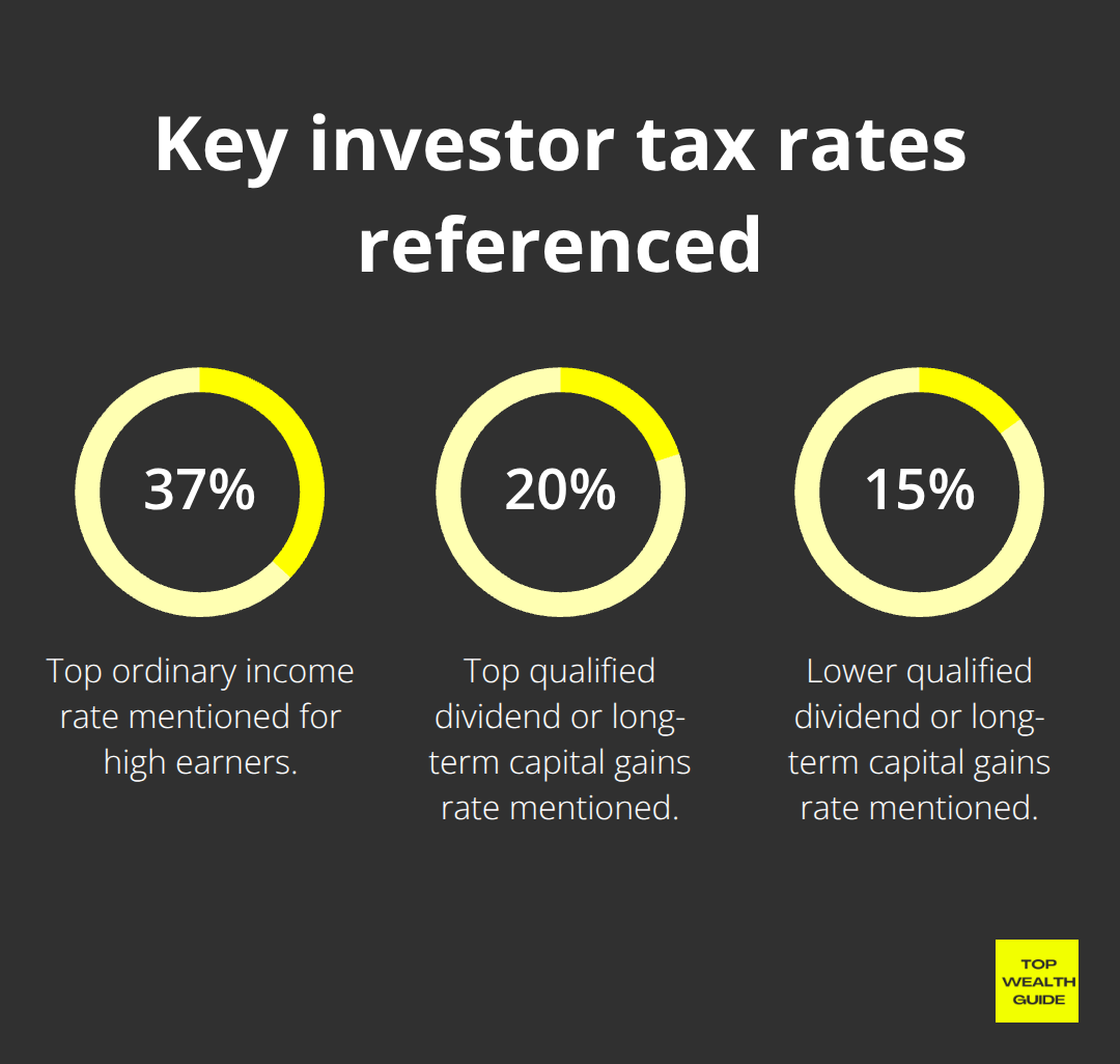 Tax rates affecting ordinary income and qualified dividends - tax planning